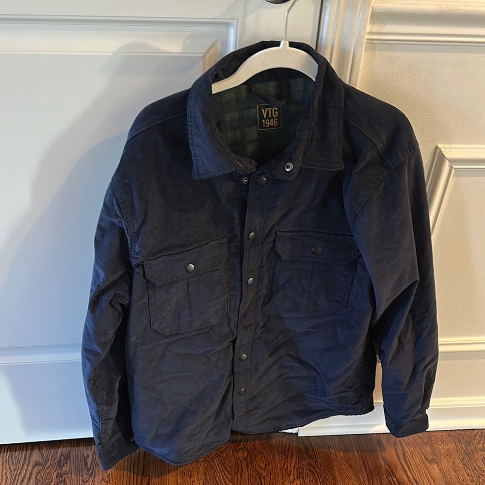 Men's Navy Vintage 1946 lightweight jacket medium